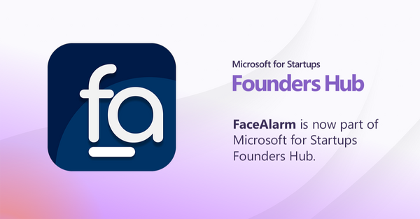 FaceAlarm App, Microsoft, Startups, Founders